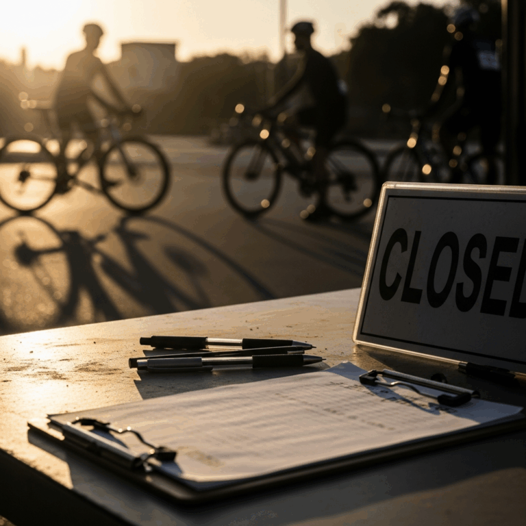 What Happens If You Miss a Cycling Event Registration