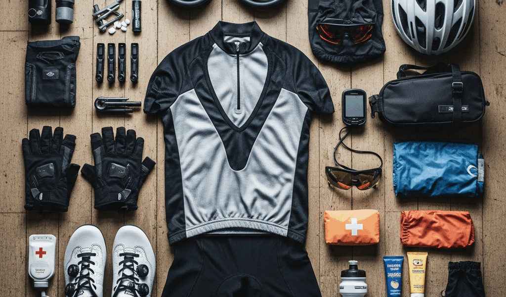 Professional photograph related to: Century Ride Packing List — Everything You Need for 100 Miles. H