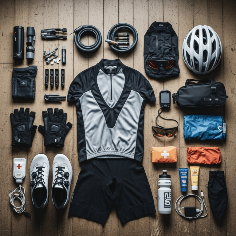Professional photograph related to: Century Ride Packing List — Everything You Need for 100 Miles. H