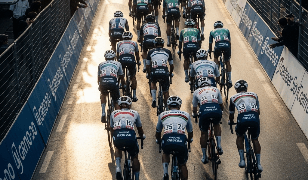 Vingegaard Attack Caught in Final Kilometre as Silva Takes Giro Stage 2 UAE Lose